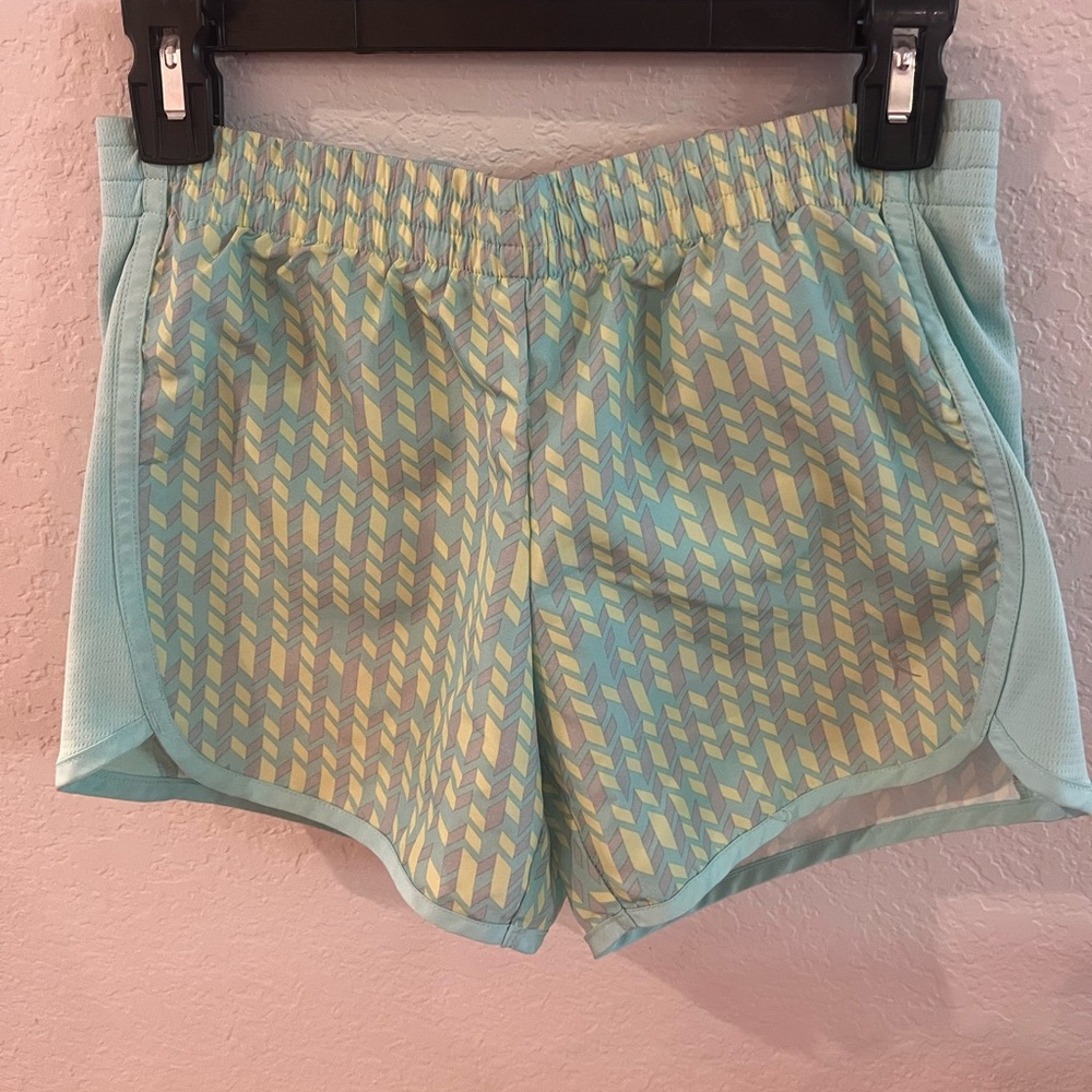 Danskin now ladies, junior size, extra small or 0 to 2 activewear/running shorts